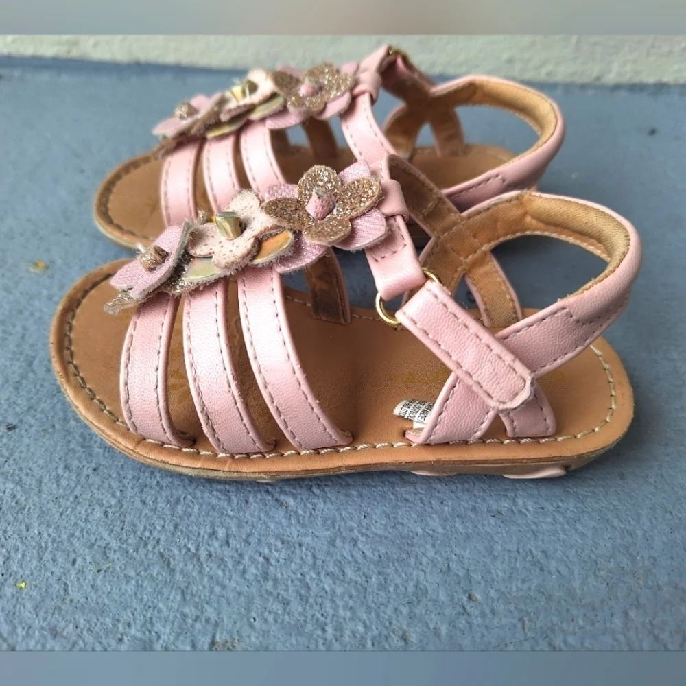 Self Esteem Baby Girl Sandals Size 6
